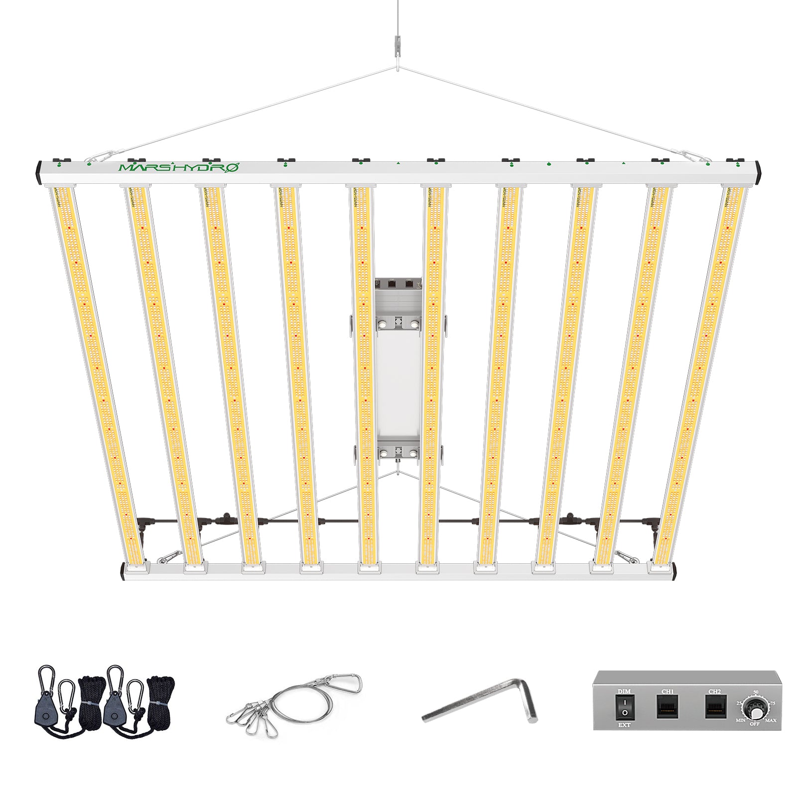 Mars Hydro FC-E1000W CO2 PLUS スケーラブル 1000W LED 植物育成ライト