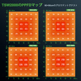 Mars Hydro TSW 2000（範囲120x120CM / 270W）植物育成LEDライト